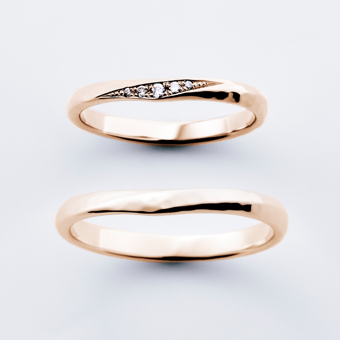 SIENA ROSE　結婚指輪　ピンクゴールド