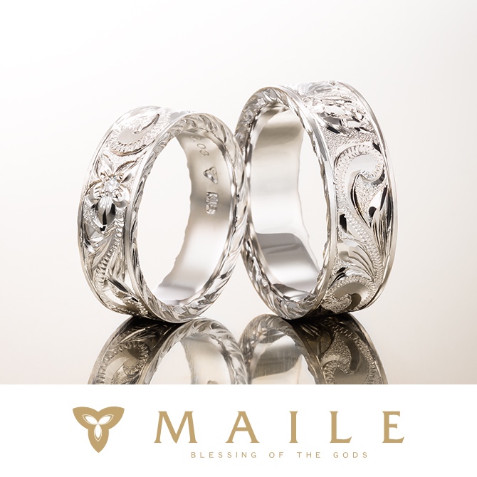 MAILE（マイレ）【18K Ring/ 18Kリング】結婚指輪 | 結婚式場探しは