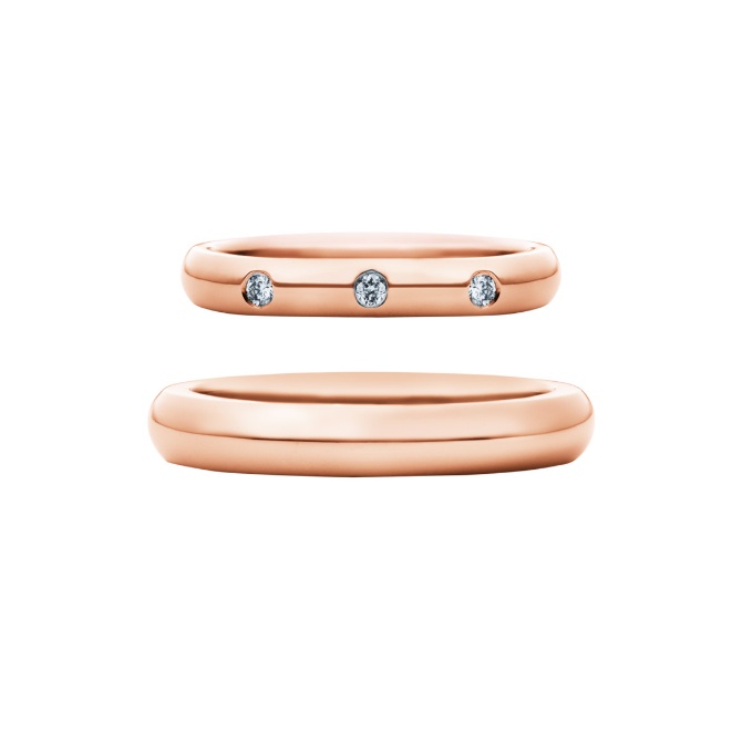 EIKA　結婚指輪　ピンクゴールド